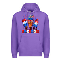 Purple 4th of July ice creams tastes like freedom Premium Hoodie - Neo Western