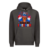 Smoke 4th of July ice creams tastes like freedom Premium Hoodie - Neo Western