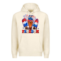 Tofu 4th of July ice creams tastes like freedom Premium Hoodie - Neo Western
