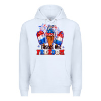 White 4th of July ice creams tastes like freedom Premium Hoodie - Neo Western
