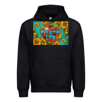 Teacher Life Skinny Metal Can Holder Urban Hoodie | Teevron
