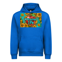 Cobalt teacher life skinny metal can holder Urban Hoodie - HRA Design Shop