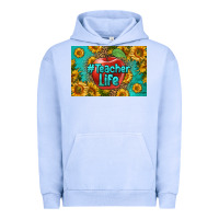 Pigment Grape Ice teacher life skinny metal can holder Urban Hoodie - HRA Design Shop