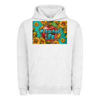 Pigment Lunar Rock teacher life skinny metal can holder Urban Hoodie - HRA Design Shop