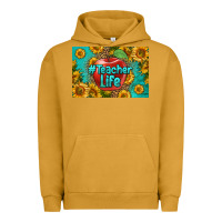 Pigment Peanut Butter teacher life skinny metal can holder Urban Hoodie - HRA Design Shop