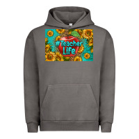 Pigment Tornado teacher life skinny metal can holder Urban Hoodie - HRA Design Shop