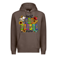 Coffee best bus driver ever Premium Hoodie - CowhideDigitalArt