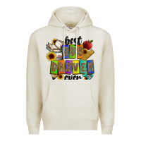 Oatmeal Heather best bus driver ever Premium Hoodie - CowhideDigitalArt