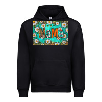 Black western daisy mama skinny metal can holder Urban Hoodie - HRA Design Shop