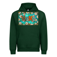 Forest Green western daisy mama skinny metal can holder Urban Hoodie - HRA Design Shop