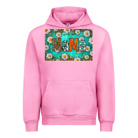 Fuchsia Pink western daisy mama skinny metal can holder Urban Hoodie - HRA Design Shop