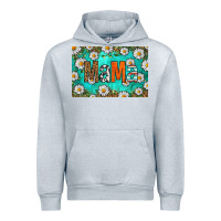 Heather Grey western daisy mama skinny metal can holder Urban Hoodie - HRA Design Shop