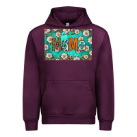 Mauve Wine western daisy mama skinny metal can holder Urban Hoodie - HRA Design Shop