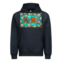 Navy western daisy mama skinny metal can holder Urban Hoodie - HRA Design Shop