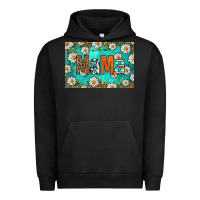 Pigment Black western daisy mama skinny metal can holder Urban Hoodie - HRA Design Shop