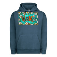 Pigment Midnight Navy western daisy mama skinny metal can holder Urban Hoodie - HRA Design Shop