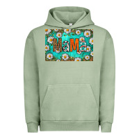 Pigment Oil Green western daisy mama skinny metal can holder Urban Hoodie - HRA Design Shop