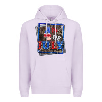 Lilac 4th of July  4th of july Premium Hoodie - CowGirlArtShop