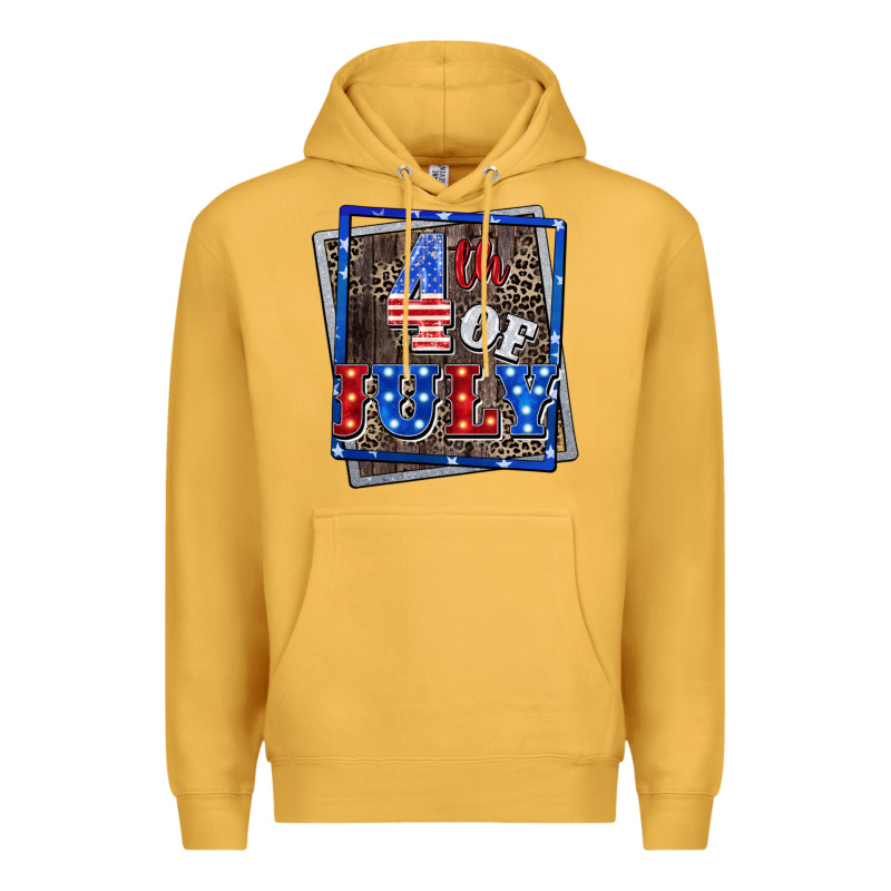 4th Of July  4th Of July Premium Hoodie by CowGirlArtShop | Teevron