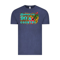 Vintage Denim raised 90's country guitar cactus sunflower's Vintage Tee - Artiststas