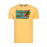 Vintage Mustard raised 90's country guitar cactus sunflower's Vintage Tee - Artiststas