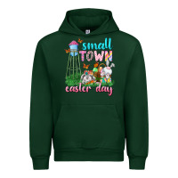 Forest Green Small Town Easter Day Urban Hoodie - Neo Western