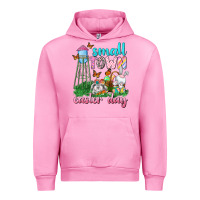 Fuchsia Pink Small Town Easter Day Urban Hoodie - Neo Western