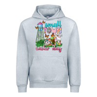 Heather Grey Small Town Easter Day Urban Hoodie - Neo Western