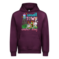 Mauve Wine Small Town Easter Day Urban Hoodie - Neo Western