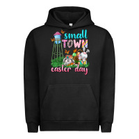 Pigment Black Small Town Easter Day Urban Hoodie - Neo Western