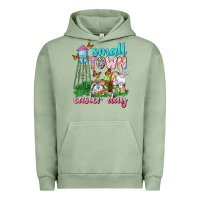 Pigment Oil Green Small Town Easter Day Urban Hoodie - Neo Western