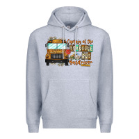 Heather Grey Captain Of Struggle Bus Busdrive Premium Hoodie - CowhideDigitalArt
