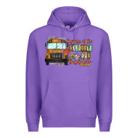 Purple Captain Of Struggle Bus Busdrive Premium Hoodie - CowhideDigitalArt