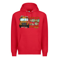 Red Captain Of Struggle Bus Busdrive Premium Hoodie - CowhideDigitalArt