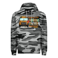 Slate Camo Captain Of Struggle Bus Busdrive Premium Hoodie - CowhideDigitalArt