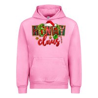 Fuchsia Pink christmas honey claus Urban Hoodie - FaDigitalArtStudio