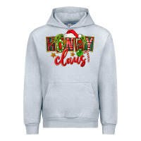 Heather Grey christmas honey claus Urban Hoodie - FaDigitalArtStudio