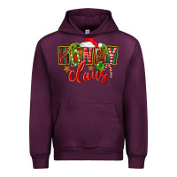 Mauve Wine christmas honey claus Urban Hoodie - FaDigitalArtStudio