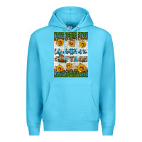 Ocean Blue life is better at the cottage air freshener Premium Hoodie - HRA Design Shop