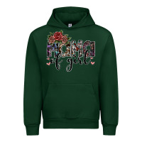 Forest Green mama of girl Urban Hoodie - SublimationCraftShop