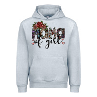 Heather Grey mama of girl Urban Hoodie - SublimationCraftShop
