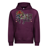 Mauve Wine mama of girl Urban Hoodie - SublimationCraftShop