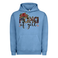 Pigment Pebble Blue mama of girl Urban Hoodie - SublimationCraftShop