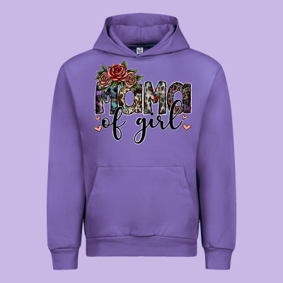 Mama Of Girl Urban Hoodie Designed By Sublimationcraftshop
