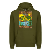 Army Green let's go jump in the lake air freshener Premium Hoodie - HRA Design Shop