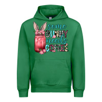 Emerald Some Bunny needs coffee Urban Hoodie - Neo Western