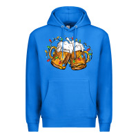 True Royal beer with christmas lights Premium Hoodie - FaDigitalArtStudio