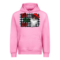 Fuchsia Pink ho ho ho Urban Hoodie - CowhideDigitalArt