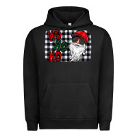 Pigment Black ho ho ho Urban Hoodie - CowhideDigitalArt