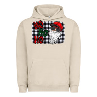 Pigment French Oak ho ho ho Urban Hoodie - CowhideDigitalArt